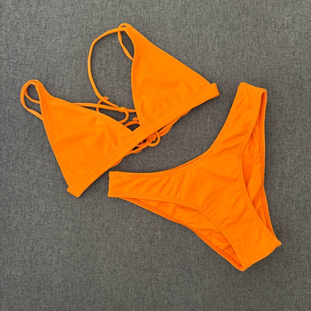 Minimale Animale Orange Bikini Set